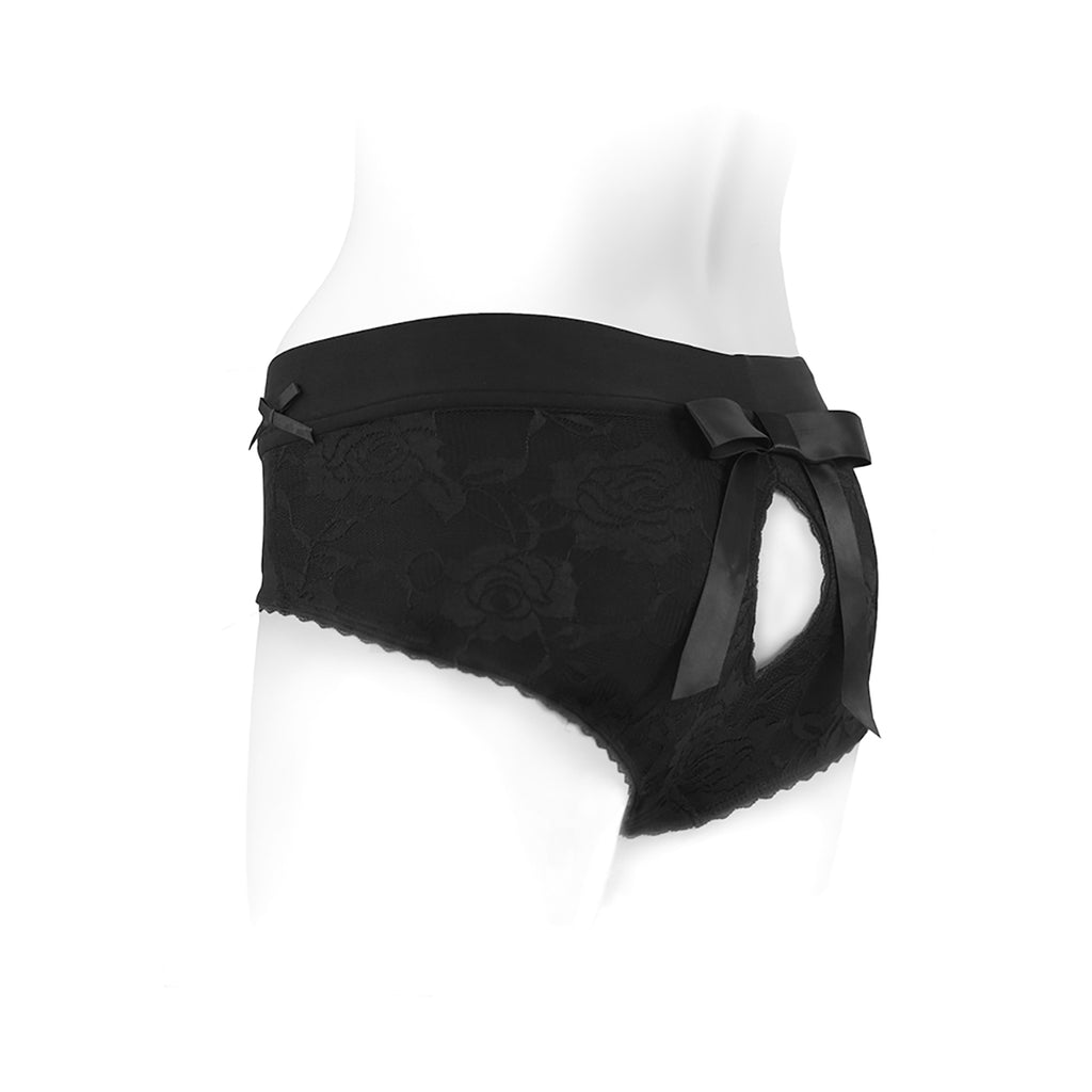 SpareParts Bella CleavBootyShort Blk 4XL