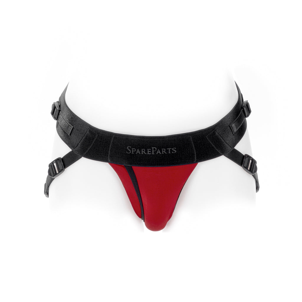 SpareParts Joque Cover Undwr Harness Red (Double Strap) Size A Nylon