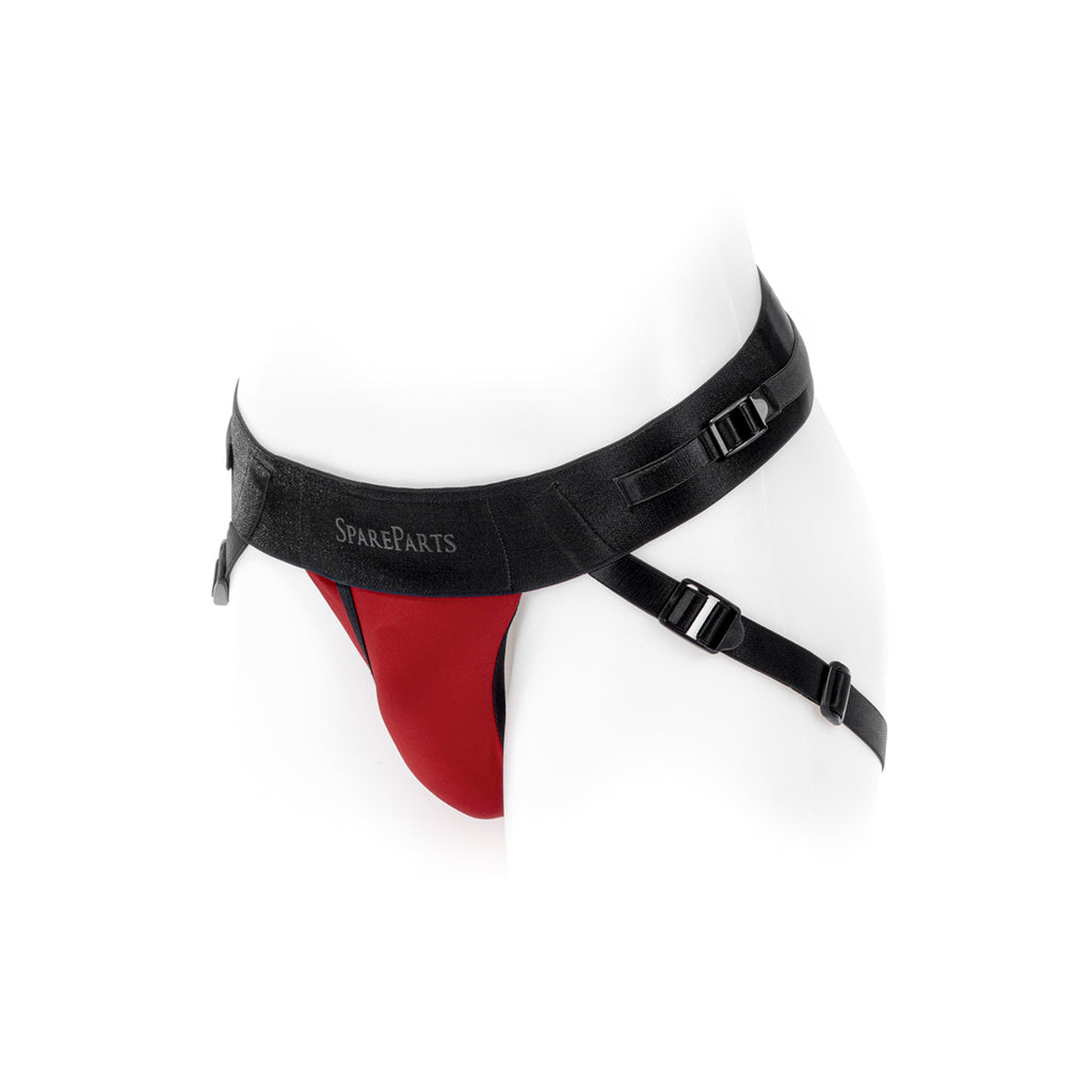 SpareParts Joque Cover Undwr Harness Red (Double Strap) Size A Nylon