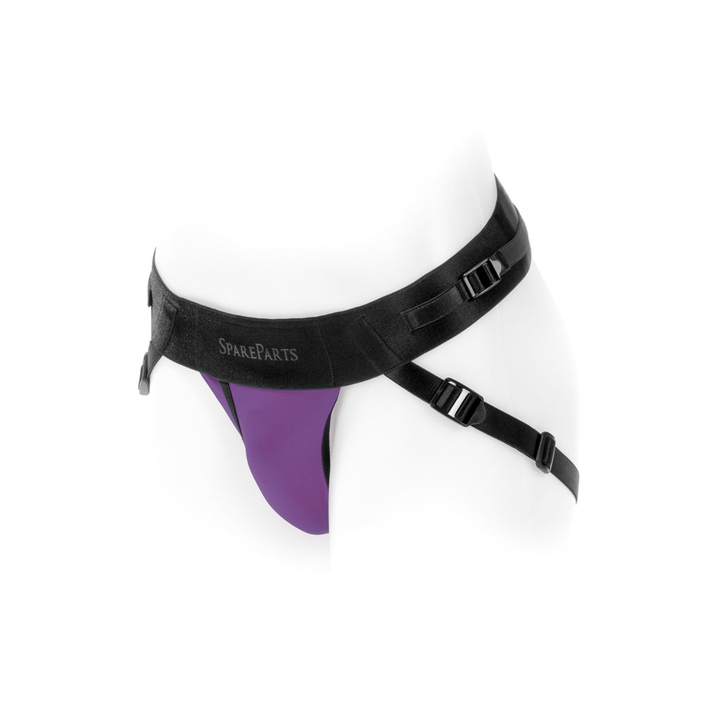 SpareParts Joque Cover Undwr Harness Purple (Double Strap) Size B Nylon