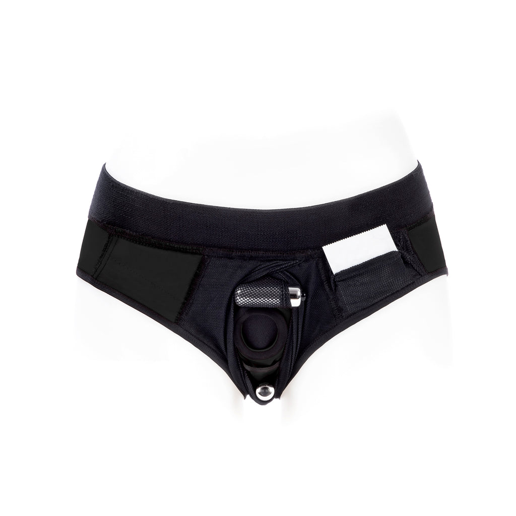 SpareParts Tomboi Cover Brief Nyl Bk XL