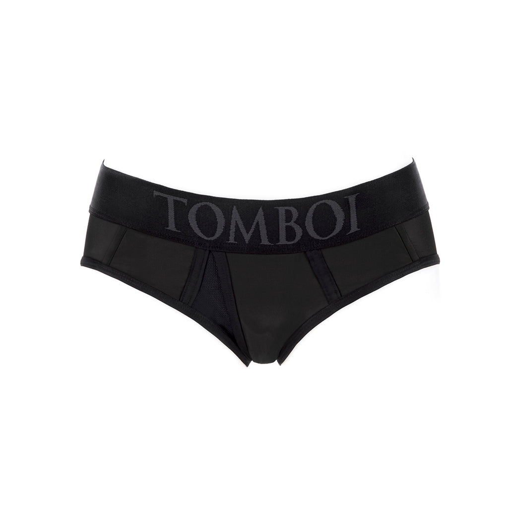 SpareParts Tomboi Cover Brief Nyl Bk 3XL