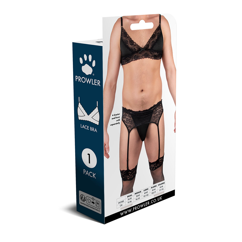 Prowler Lace Bra Black Small