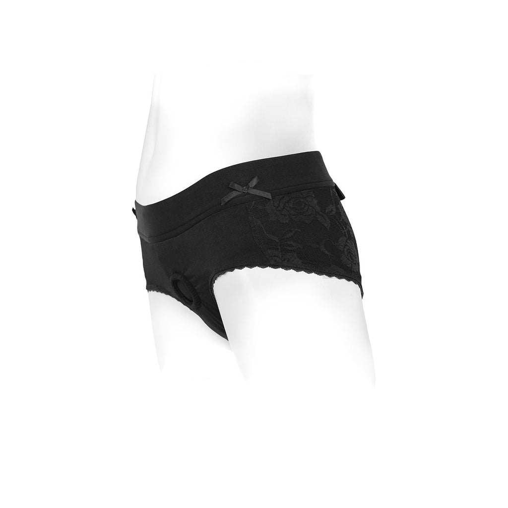 SpareParts Bella Harness Black/Black Nylon - 5X