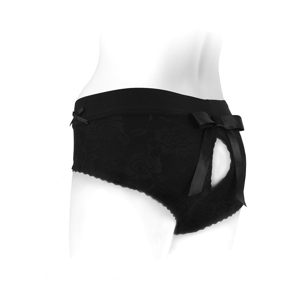 SpareParts Bella Harness Black/Black Nylon - 5X