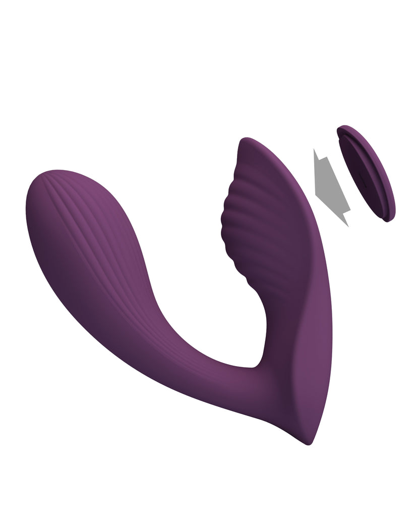 Pretty Love Franz Magnetic App-Controlled Panty Vibe - Purple