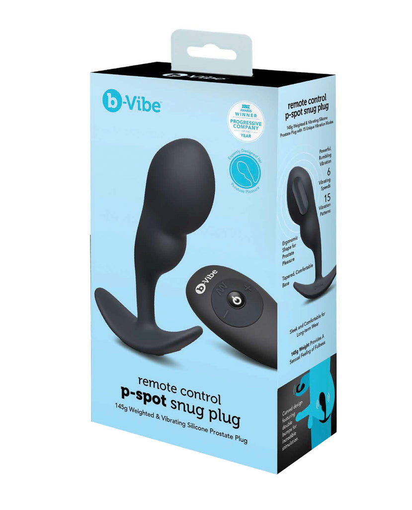 B-Vibe Remote Control P-Spot Snug Plug