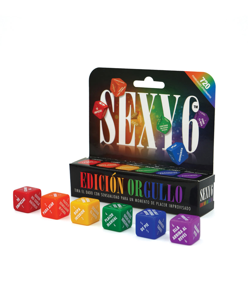 Sexy 6 Dice Game Pride Edition - Spanish Version