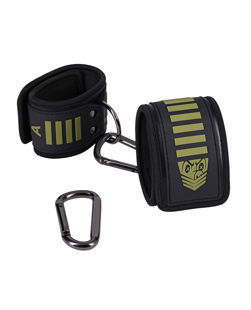 Fort Troff Tactical Ankle Cuffs - Black/Green