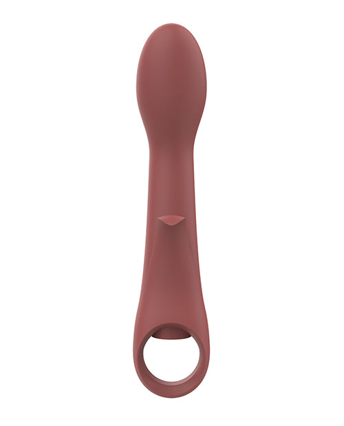 NUDE Sierra Rechargeable G-Spot Duo Vibrator - Peach