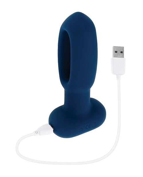 Evolved The Flapper Remote Controlled Clit Tickler & Vibrator - Blue