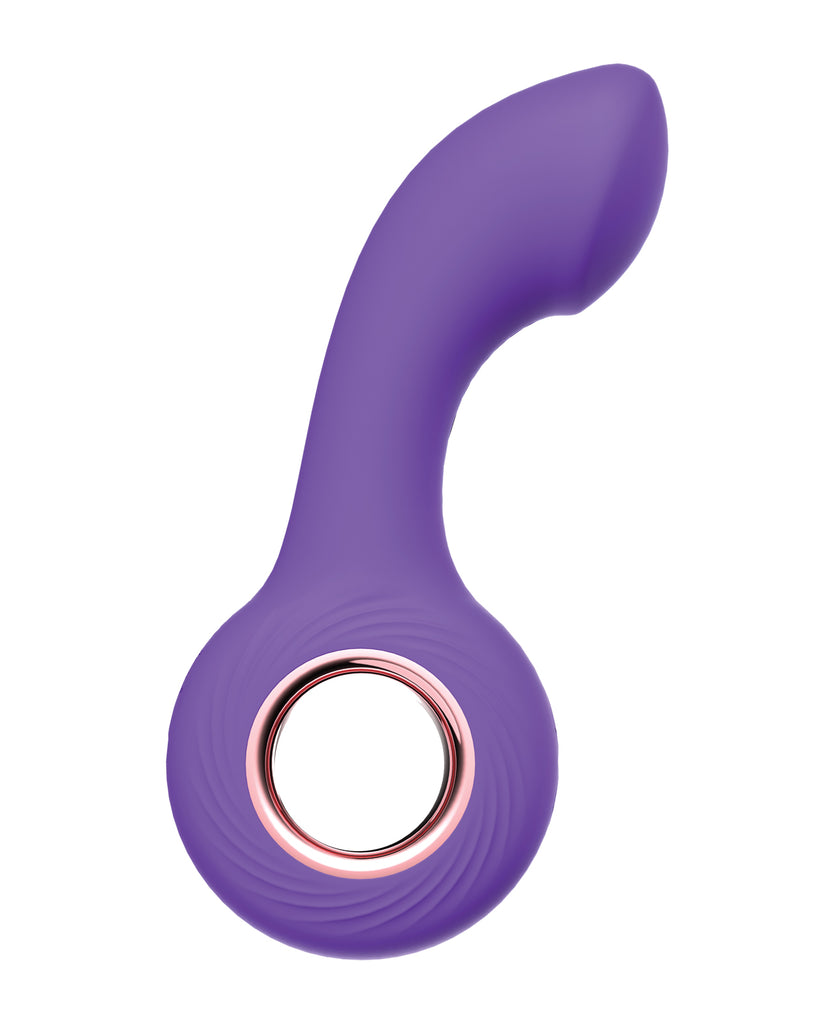 Luv Inc. Arched Ring Vibrator - Purple