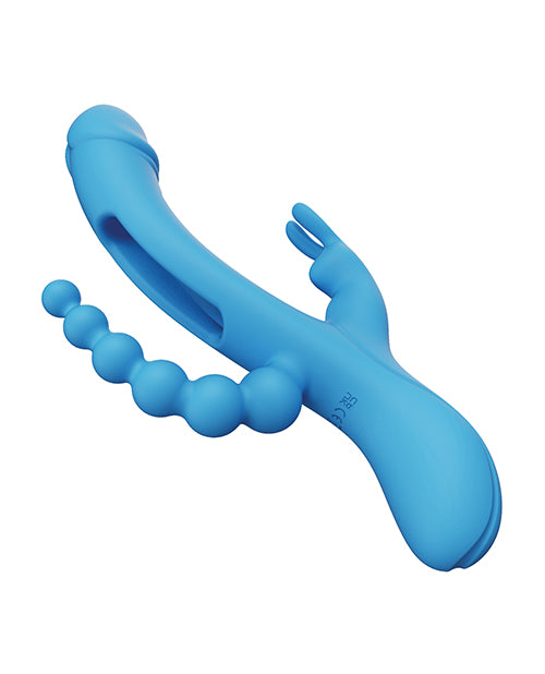 Trilux Kinky Finger Rabbit Vibrator With Anal Beads