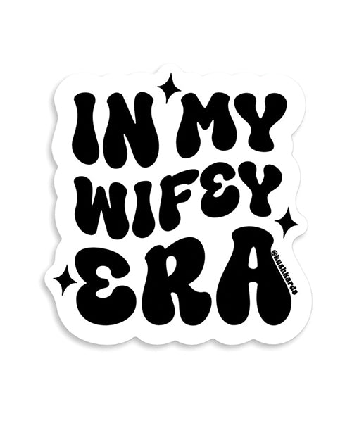 In My Wifey Era Sticker - Pack of 3