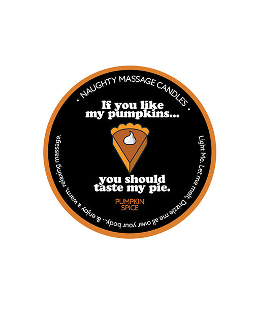 Kama Sutra Halloween Mini Massage Candle - 1.7 oz Taste my Pie