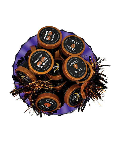 Kama Sutra Halloween Mini Massage Candles Prepack Bowl - 1.7 oz Bowl of 16