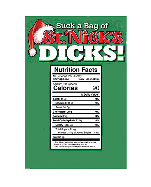 Suck a Bag of St. Nick's Dicks - 3 oz Bag