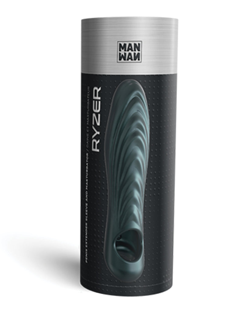 Manwan RYZER Penis Sleeve - Pine Gray