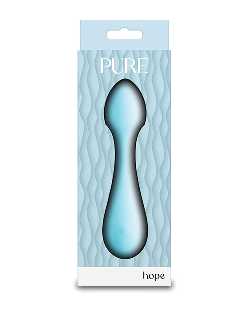 Pure Hope Vibrating Wand - Blue