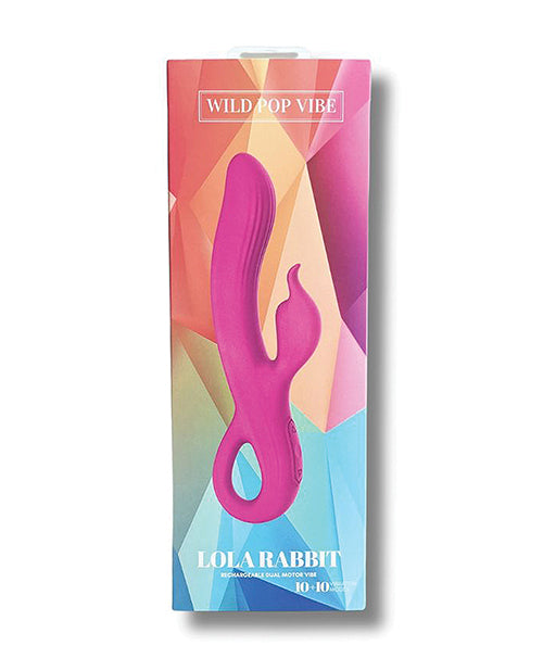 Wild Pop Vibe Lola Rabbit Dual Vibrator -