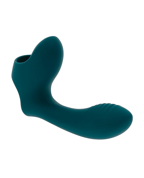 Playboy Pleasure Wrap Around Your Finger Multi Play Vibrator - Dark Teal