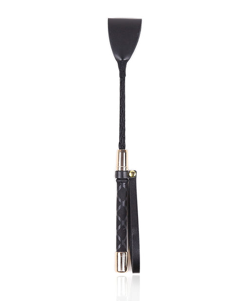 Plesur 12" Riding Crop - Black