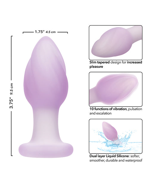 Lavender Haze Ridge Anal Probe - Lavender/White