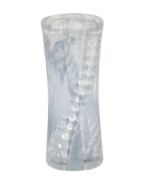 Cyclone Dual Ribbed Stroker XL - Clear