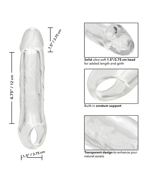 Performance Maxx 6.5" Penis Extension - Clear