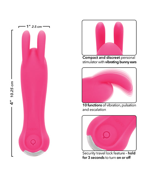 Kyst Bunny Stimulator w/Bunny Ears - Pink