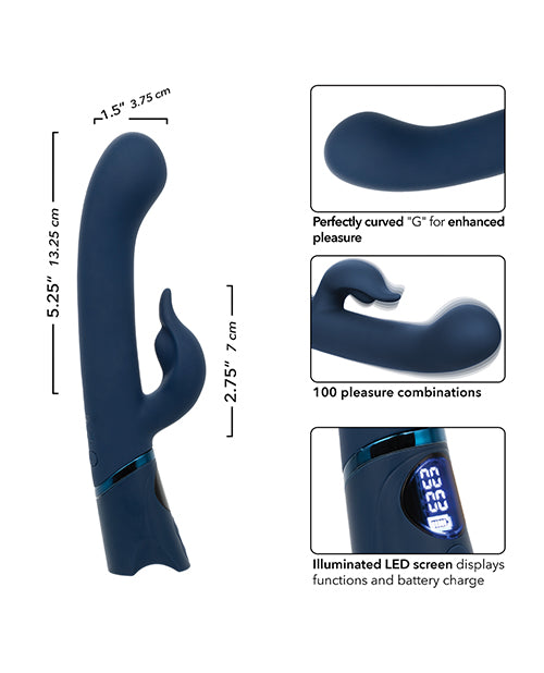 Orgasmatron Digital G-Teaser Vibrator - Blue