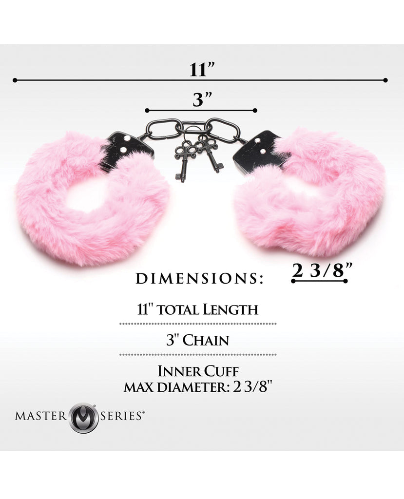 Master Series Cuffed in Furry Handcuffs