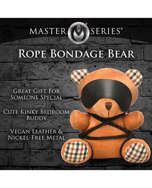 Master Series Rope Teddy Bear Plush