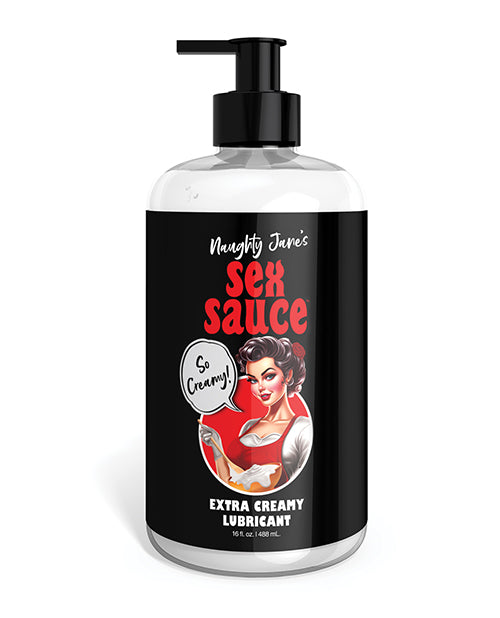 Naughty Jane's Sex Sauce Extra Creamy Lubricant - oz