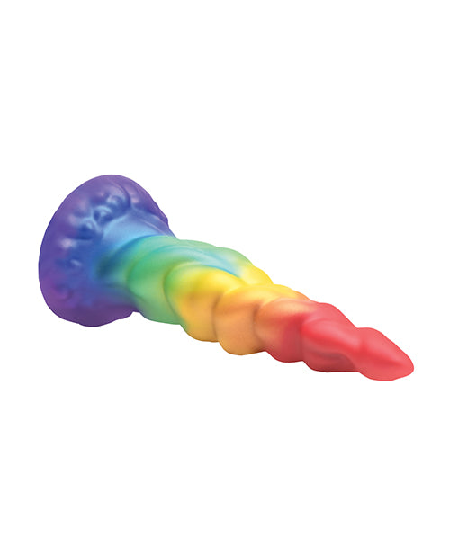 Creature Cocks Magic Rider Unicorn Silicone Dildo - Rainbow