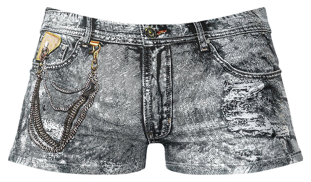 Dirty Denim Mini Short