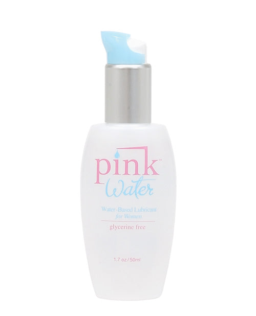 Pink Water Based Lubricant - 4 Oz Bottle W-pump - Casual Toys