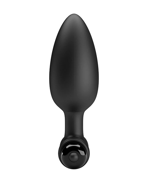 Pretty Love Vibra Butt Plug Ii - Black - Casual Toys