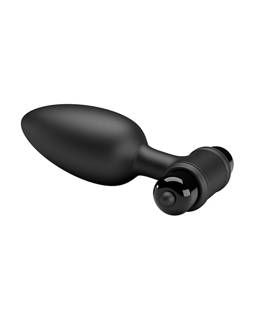 Pretty Love Vibra Butt Plug Ii - Black - Casual Toys