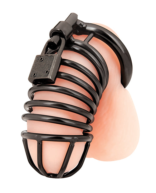 Blue Line Deluxe Chastity Cage