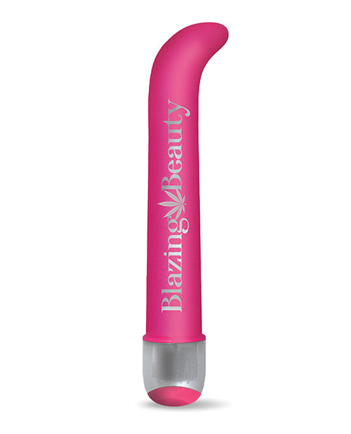 Buzzed 7" G-spot Vibe  - Blazing Beauty Pink - Casual Toys