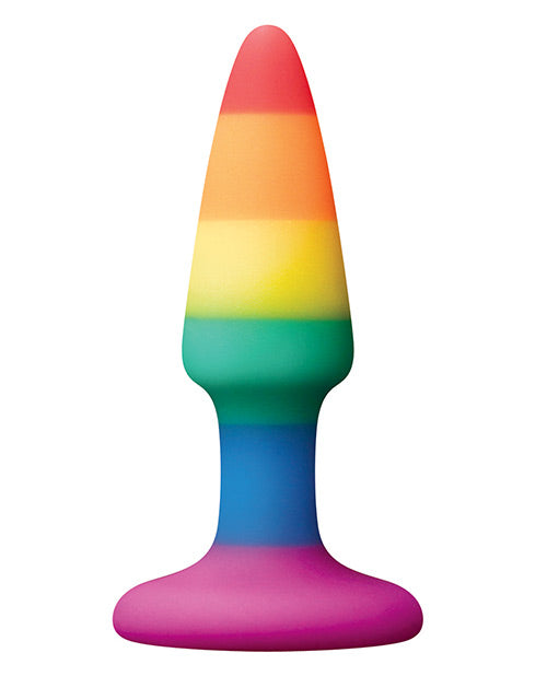 Colours Pride Edition Pleasure Plug - Rainbow - Casual Toys