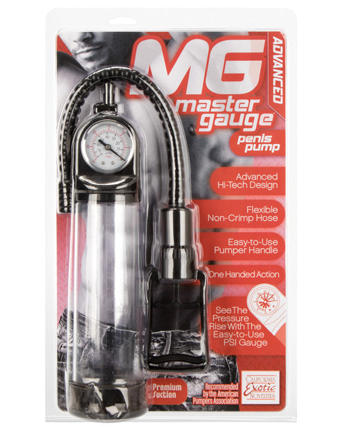 Master Gauge Penis Pump - Clear - Casual Toys