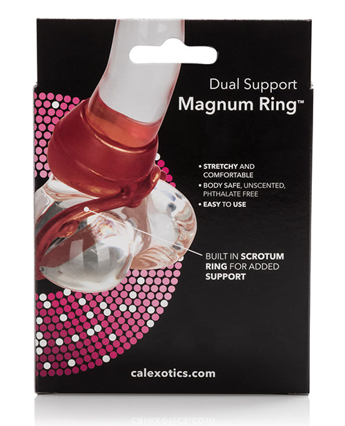 Dual Support Magnum Ring - Red - Casual Toys