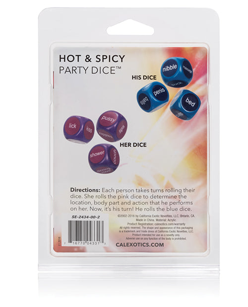 Hot & Spicy Party Dice - Casual Toys