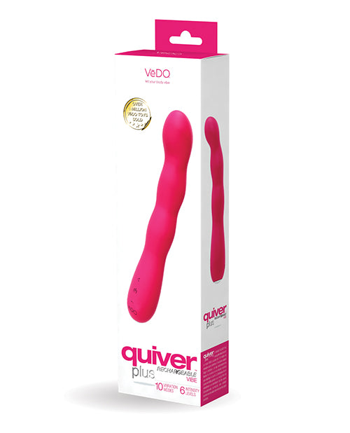 Vedo Quiver Plus Rechargeable Vibe - Casual Toys