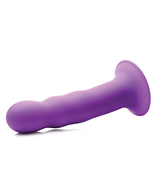 Squeeze-it Squeezable Wavy Dildo - Casual Toys