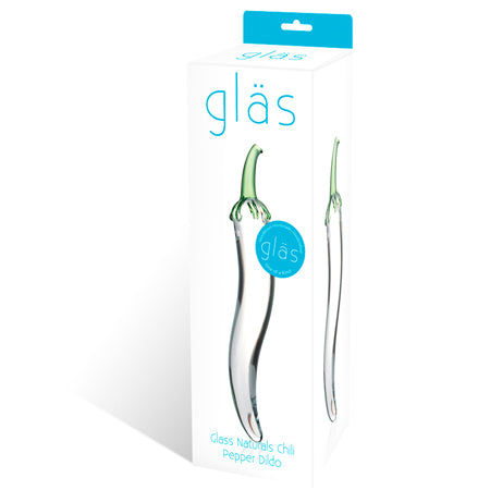 Glas Glass Naturals Chili Pepper Dildo - Casual Toys