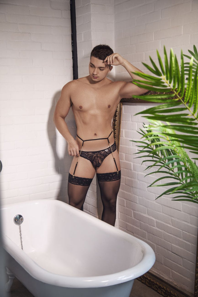 Lace Garter-Jockstrap Outfit - Casual Toys