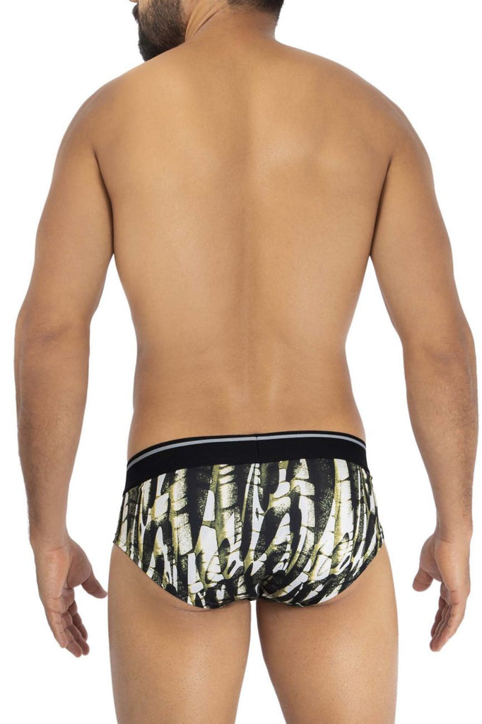 Printed Microfiber Hip Briefs - Casual Toys